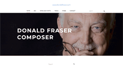 Desktop Screenshot of donaldfraser.com